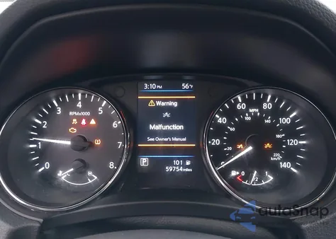 2019 Nissan Rogue Sl z USA, uszkodzony, nr VIN 5N1AT2MV0KC807662